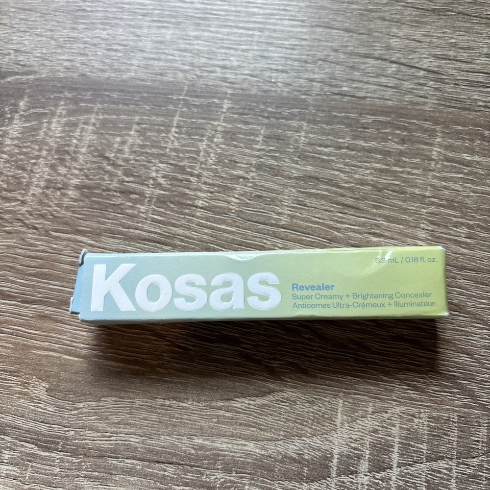 New Kosas 05w Medium With Golden Revealer Concealer, Creamy + Brightening
